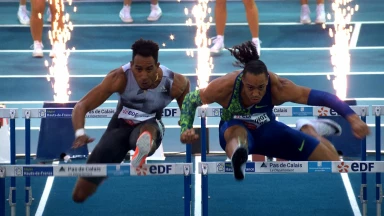 Weltklasse-Leichtathletik aus Frankreich am 09.02.201 - World Athletics Indoor Tour 2021 - Hauts de France