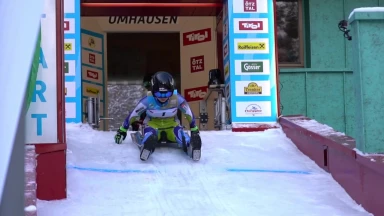 Rodel WM 2021: Die Highlights der Samstagrennen!
