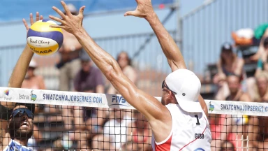 Monsterblock im Halbfinale der FIVB World Tour! Gibb zeigt technische Spitzenklasse