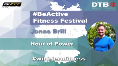 #BeActive Fitness Festival 2021: Hour of Power mit Jonas Brill