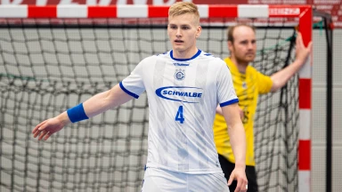 2. HBL: Vidarsson mit einem Tempogegenstoß in der Unterzahl