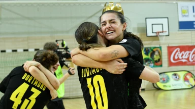 HBF: Ungeschlagen zum Titel! Dortmund feiert ausgelassen die Meisterschaft