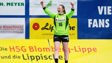 HBF: Melanie Veith hat Hände und Füße dran - Doppelparade gegen Bensheim