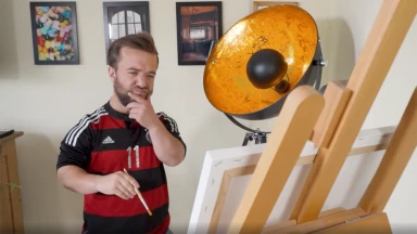 ECHT JETZT? Folge 4: Fußball ist Kunst? - Vom Rasenplatz an die Staffelei