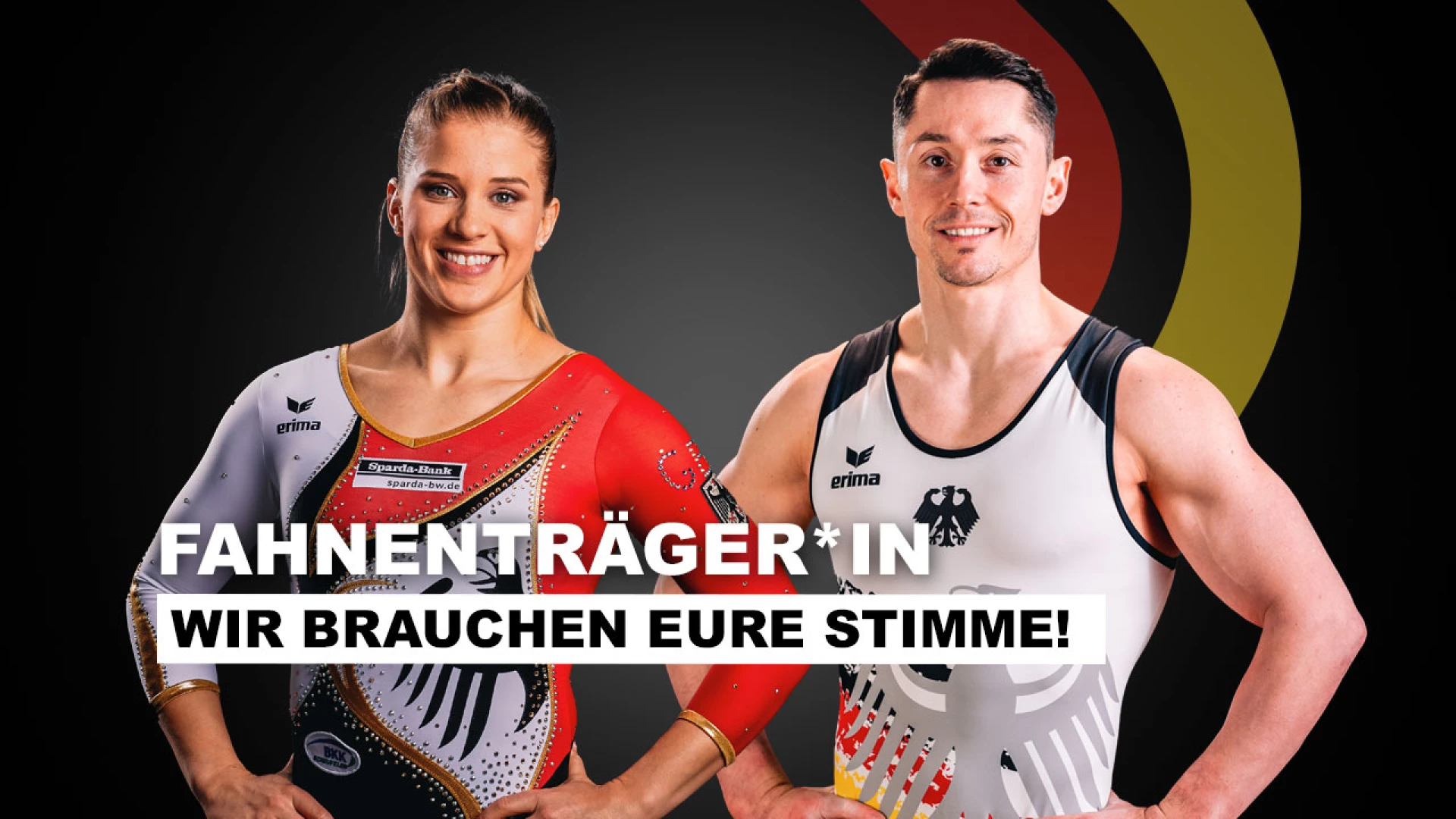 Fahnenträger*in bei der Olympischen Eröffnungsfeier