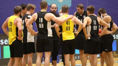 EHF Beach Handball EURO 2021: Die Männer machen es im ersten Hauptrundenspiel im Shootout spannend!