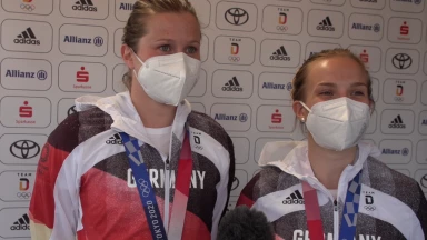 Olympia: Interview mit den Bronze-Wasserspringerinnen Hentschel und Punzel