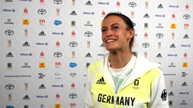 Olympia: Interview mit Olympiasiegerin Ricarda Funk nach Rückkehr aus Tokio