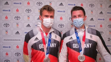 Olympia: Interview mit Hannes Ocik und Laurits Follert vom Deutschland-Achter