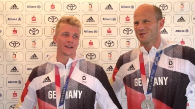 Olympia: Interview mit Silbermedaillen-Gewinnern Hoff/Schopf