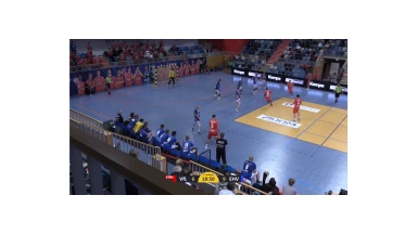 DHB-Pokal: Aue gewinnt Krimi in Potsdam - die Highlights