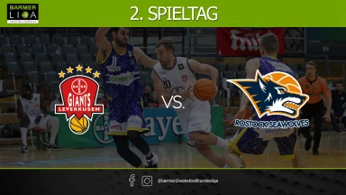 ProA: Bayer Giants Leverkusen vs. ROSTOCK SEAWOLVES