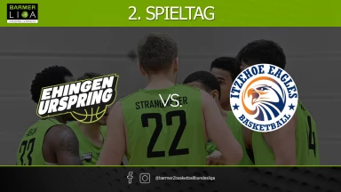 ProA: TEAM EHINGEN URSPRING vs. Itzehoe Eagles