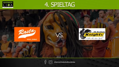 ProA: RASTA Vechta vs. VfL Kirchheim Knights
