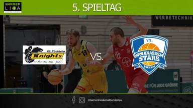 ProA: VfL Kirchheim Knights vs. VfL SparkassenStars Bochum