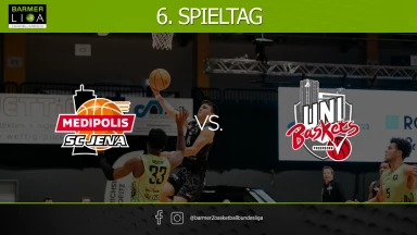 ProA: Medipolis SC Jena vs. Uni Baskets Paderborn