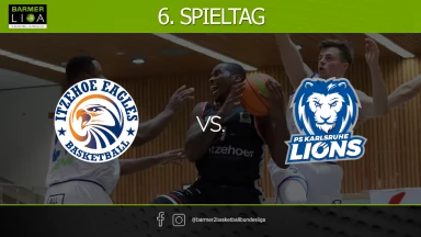ProA: Itzehoe Eagles vs. PS Karlsruhe LIONS