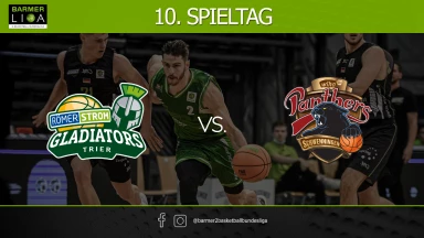 ProA: RÖMERSTROM Gladiators Trier vs. wiha Panthers Schwenningen