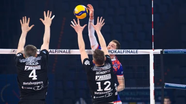 1BLM: Energiequelle Netzhoppers KW-Bestensee vs. United Volleys Frankfurt