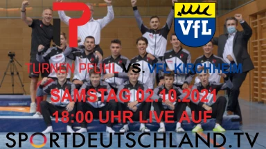 DTL: 2. Bundesliga Männer Süd: TSV Pfuhl vs. VfL Kirchheim unter Teck