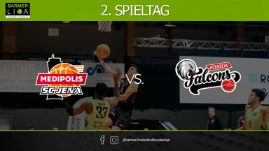 ProA: Medipolis SC Jena vs. Nürnberg Falcons BC