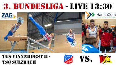 3. Bundesliga: TuS Vinnhorst vs. TSG Sulzbach