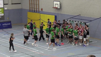 DHB-Pokal: Was für ein schöner Abschluss des Spiels - Langenfeld vs. Hannover