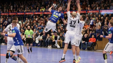 Die Highlights des EHV Aue im Spiel des Jahres vs. THW Kiel