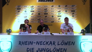 Highlights und Trainergespräch: Rhein-Neckar Löwen vs. TuS 04 Dansenberg