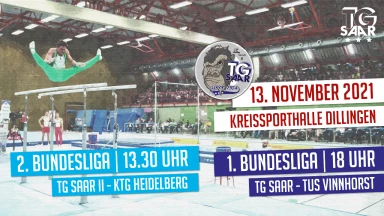 DTL: 2. Bundesliga Männer: TG Saar II vs. KTG Heidelberg