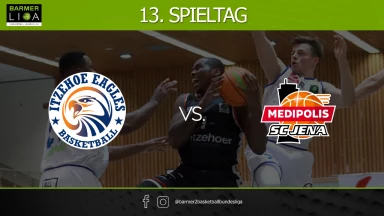 ProA: Itzehoe Eagles vs. Medipolis SC Jena