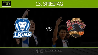 ProA: PS Karlsruhe LIONS vs. wiha Panthers Schwenningen