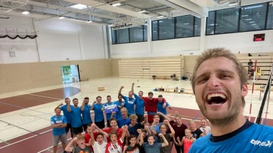 Volleyball 1. Herren − Testspiel und Teamevent