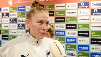 Meike Schmelzer: "Ich bin stolz auf die Mannschaft."