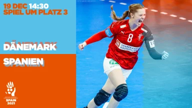 Dänemark vs. Spanien - Spiel um Platz 3