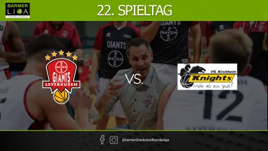 ProA: Bayer Giants Leverkusen vs. VfL Kirchheim Knights