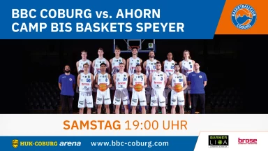 ProB Süd: BBC Coburg vs. Ahorn Camp BIS Baskets Speyer
