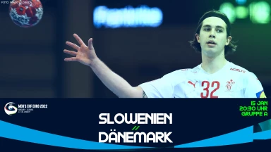 Slowenien vs. Dänemark - Gruppe A - kommentiert von Finn-Ole Martins