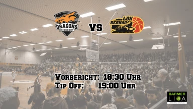 ProB: Dragons Rhöndorf vs. LOK BERNAU