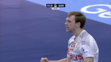 EM 2022: Dänemark mit Start-Ziel-Sieg gegen Montenegro!