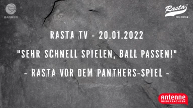 RASTA TV: "Sehr schnell spielen, Ball passen!" (20.1.22)