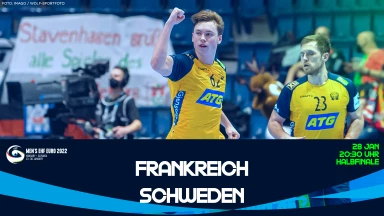 Frankreich vs. Schweden - Halbfinale - kommentiert von Finn-Ole Martins