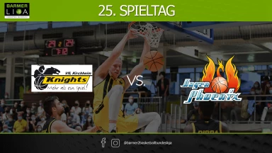 ProA: VfL Kirchheim Knights vs. Phoenix Hagen