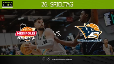 ProA: Medipolis SC Jena vs. Rostock Seawolves