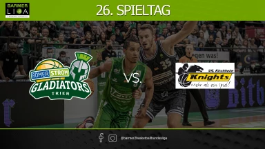 ProA: RÖMERSTROM Gladiators Trier vs. VfL Kirchheim Knights