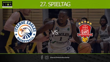 ProA: Itzehoe Eagles vs. Bayer Giants Leverkusen