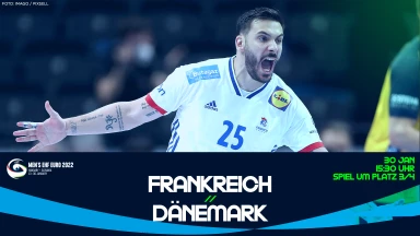 Frankreich vs. Dänemark - Spiel um Platz 3/4 - kommentiert von Sascha Staat und Maik Thiele