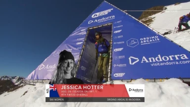 Winning Run Jessica Hotter mit makellosem Freeskiing | Freeride World Tour 2022