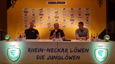 3. LIGA: Pressekonferenz mit Michel Abt und Alexander Lipps