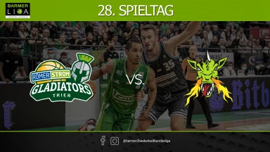 ProA: RÖMERSTRÖM Gladiators Trier vs. Artland Dragons